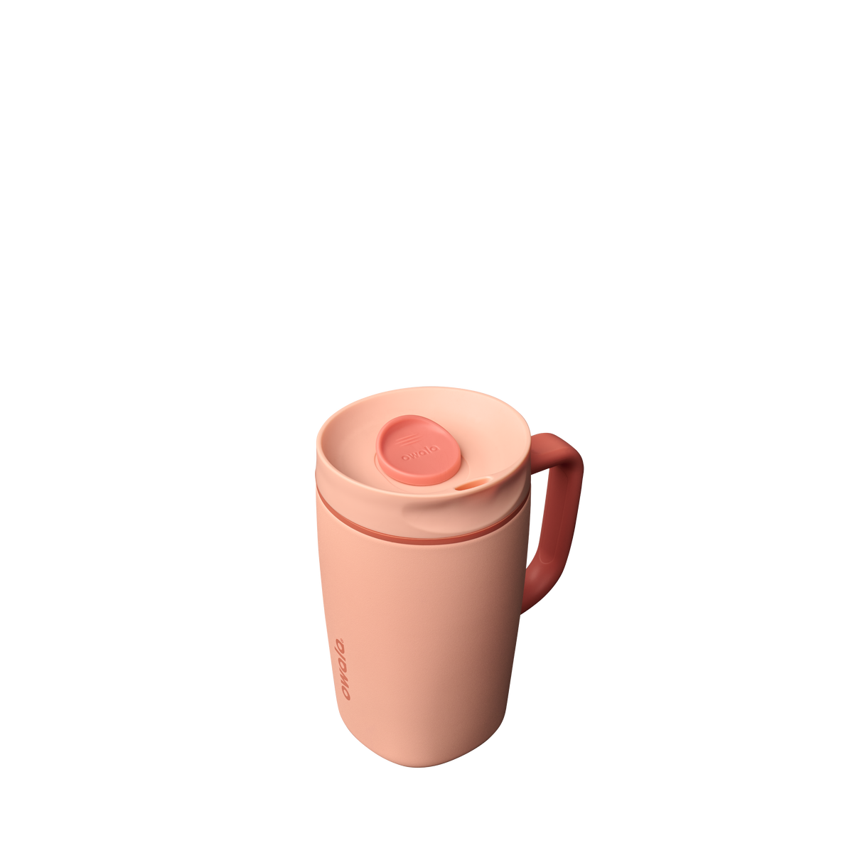 SmoothSip® Slider with Handle - Peach of Mind / 12oz / Stainless Steel